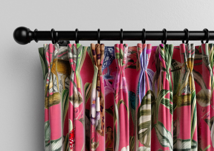 Barbados, Flamingo Pink - Made to Measure Curtain - Image 11